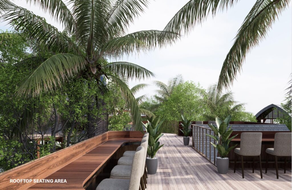 Rooftop Seating Area